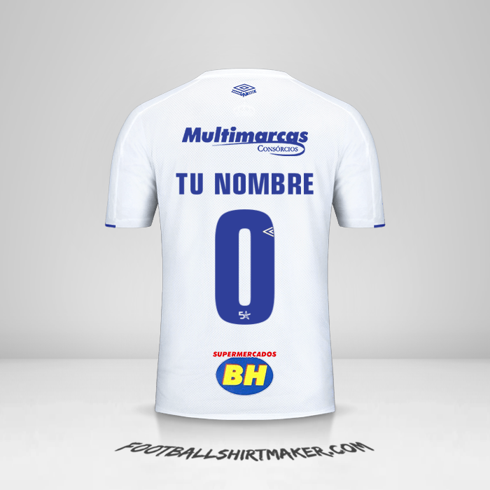 Jersey Cruzeiro 2019/20 II -  tu nombre - 0