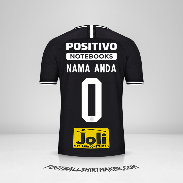 Jersey Corinthians 2019/20 II -  nama anda - 0