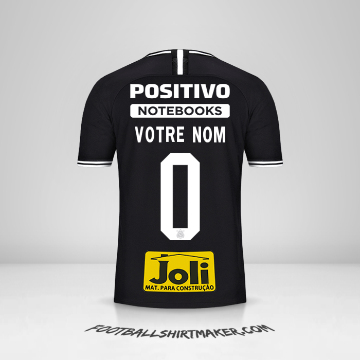 Maillot Corinthians 2019/20 II -  votre nom - 0