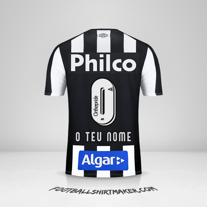 Camisola Santos FC 2019 II -  o teu nome - 0