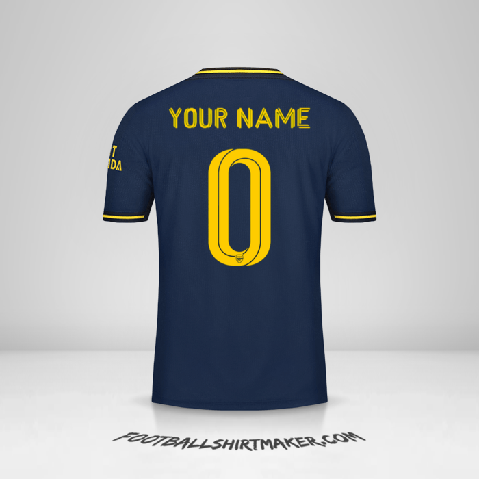 Jersey Arsenal 2019/20 Cup III -  your name - 0