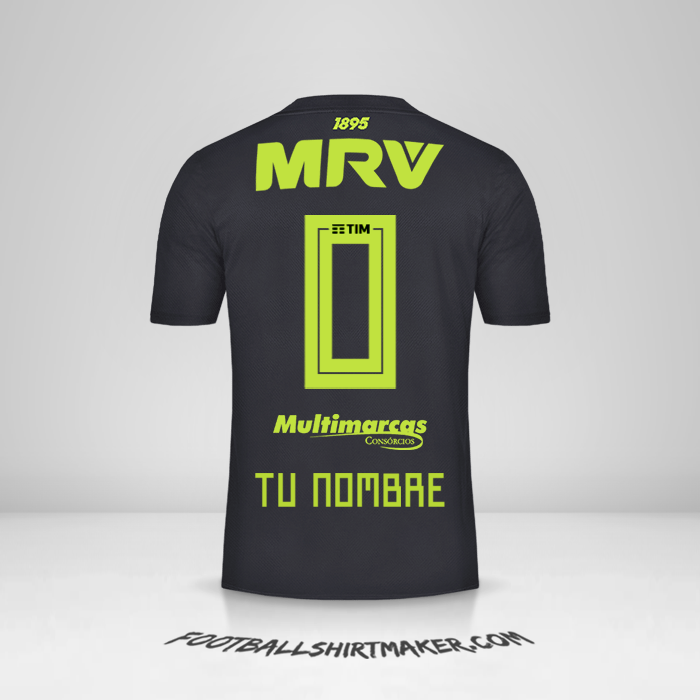 Camiseta Flamengo 2019 III -  tu nombre - 0