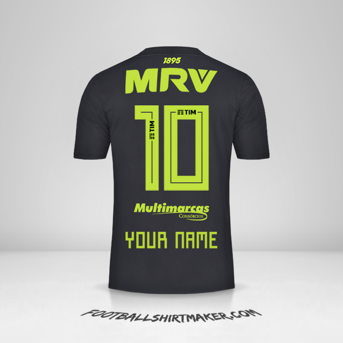 Flamengo 2019 III shirt number 10 your name