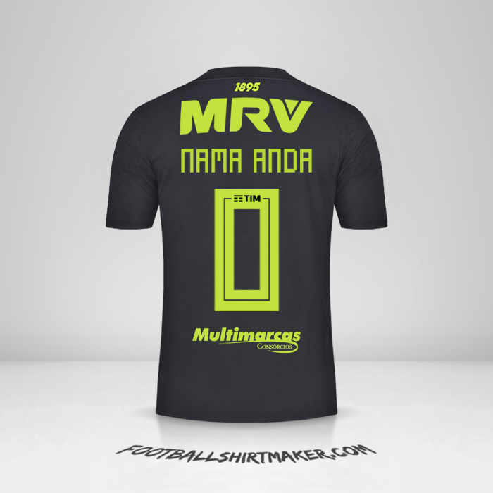 Jersey Flamengo Libertadores 2019 III -  nama anda - 0