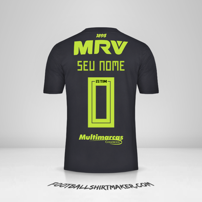 Camisa Flamengo Libertadores 2019 III -  seu nome - 0