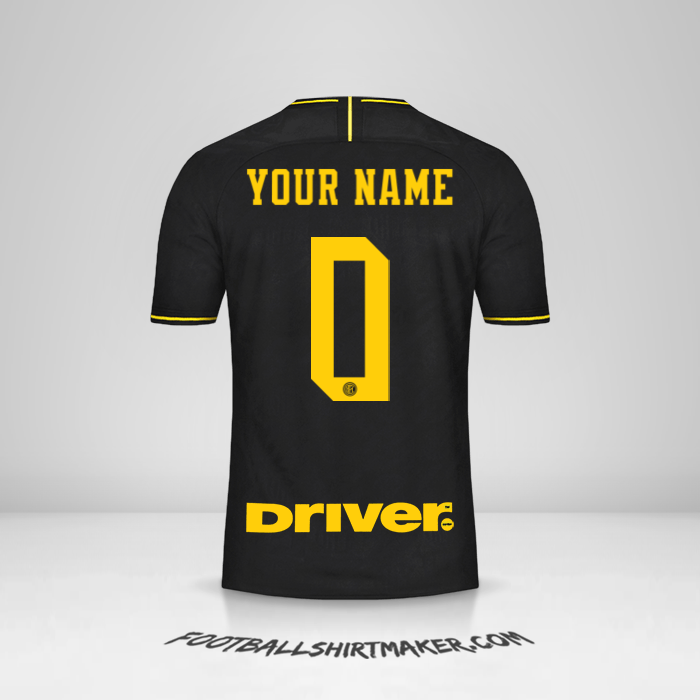 Shirt Inter 2019/20 III -  your name - 0