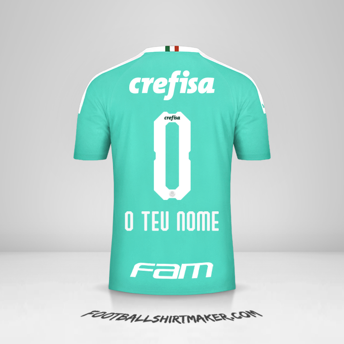 Camisola Palmeiras 2019 III -  o teu nome - 0