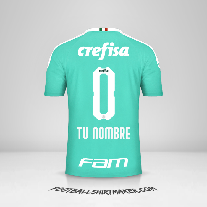 Jersey Palmeiras 2019 III -  tu nombre - 0