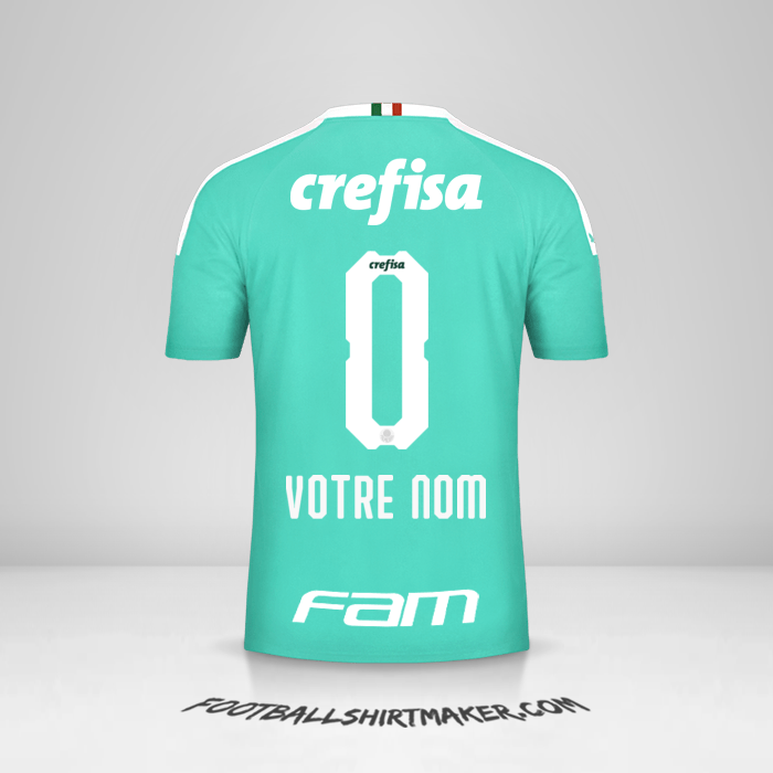 Maillot Palmeiras 2019 III -  votre nom - 0