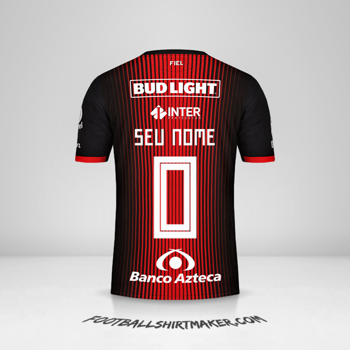 Camisa Atlas 2019/20 -  seu nome - 0