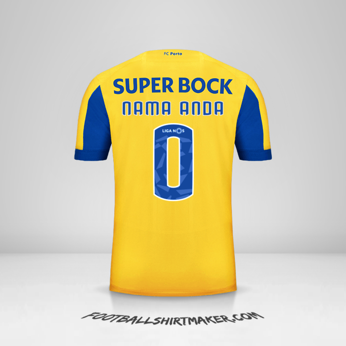 Jersey FC Porto 2019/20 II -  nama anda - 0