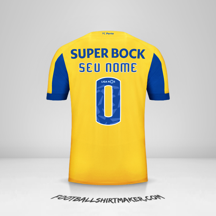 Camisa FC Porto 2019/20 II -  seu nome - 0