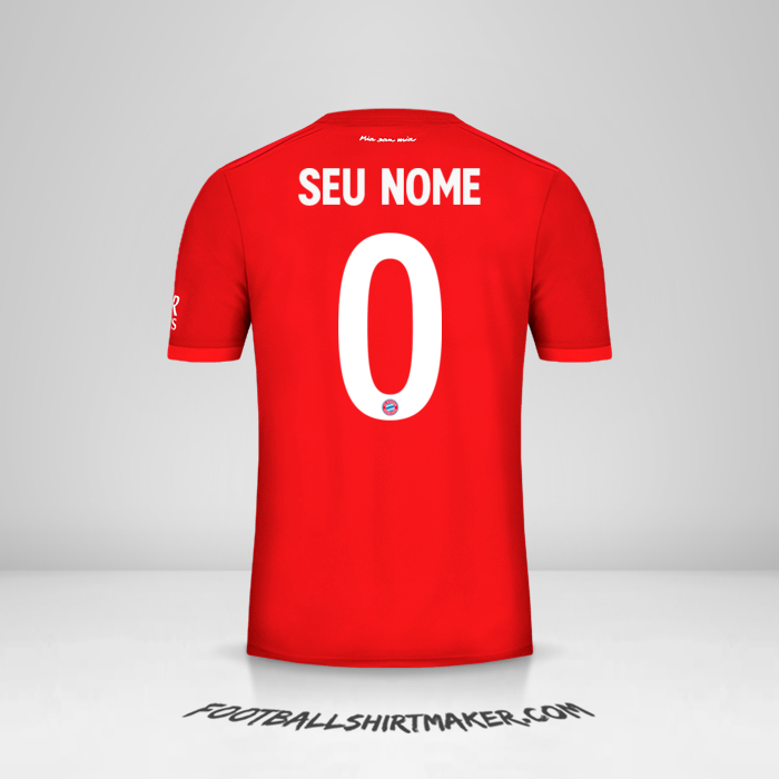 Camisa FC Bayern Munchen 2019/20 Cup -  seu nome - 0