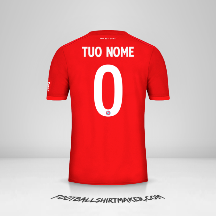 Maglia FC Bayern Munchen 2019/20 Cup -  tuo nome - 0