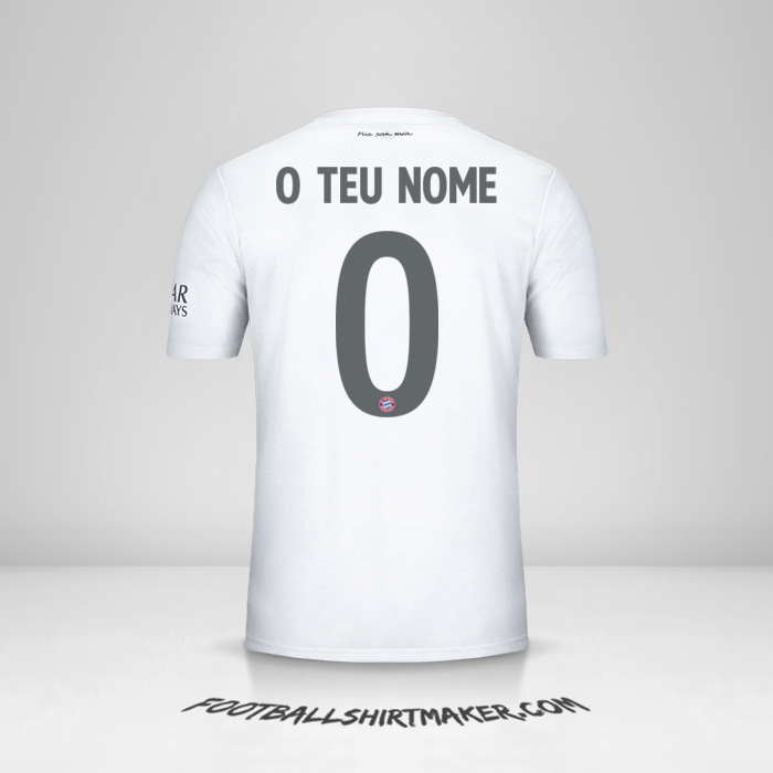 Camisola FC Bayern Munchen 2019/20 Cup II -  o teu nome - 0