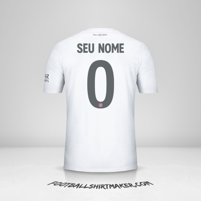 Camisa FC Bayern Munchen 2019/20 Cup II -  seu nome - 0