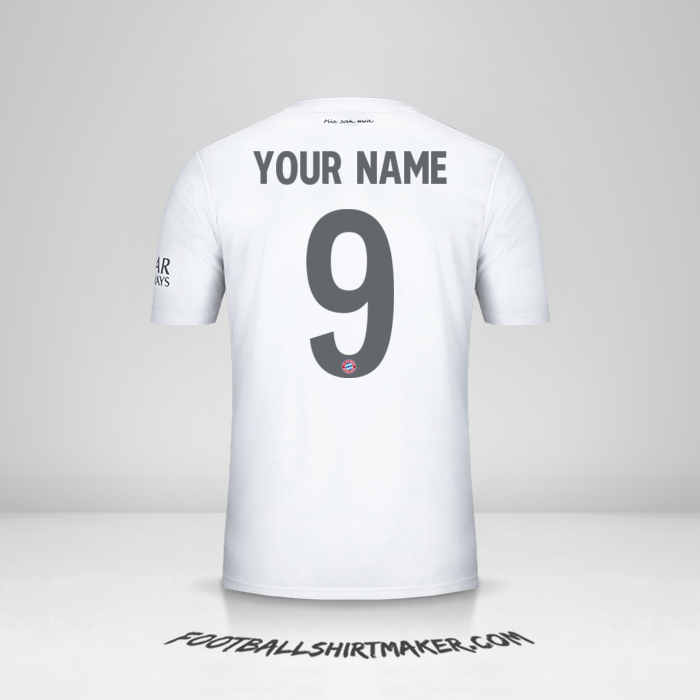 FC Bayern Munchen 2019/20 Cup II jersey number 9 your name