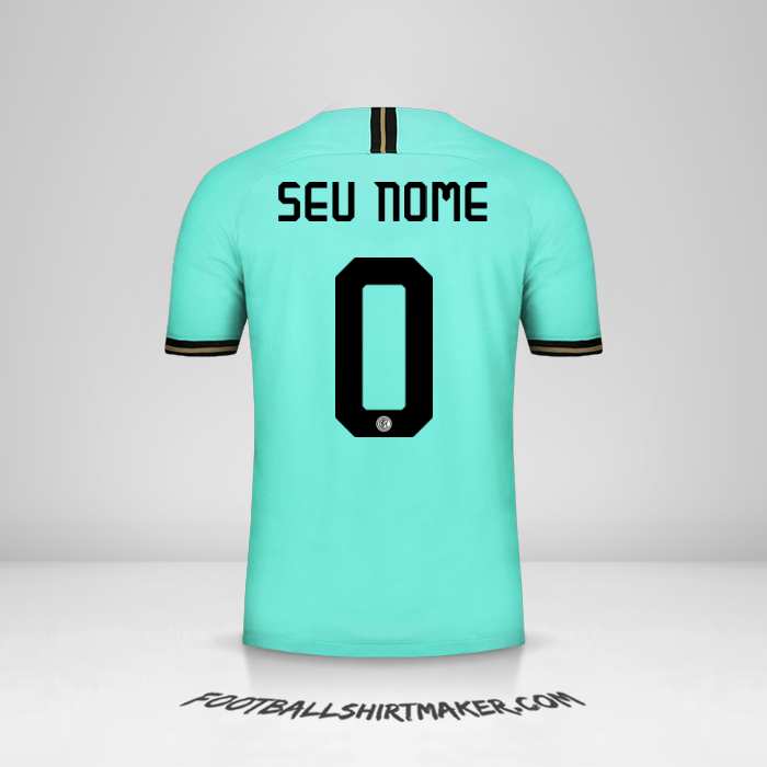 Camisa Inter 2019/20 Cup II -  seu nome - 0