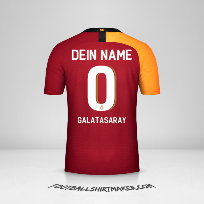 Trikot Galatasaray SK 2019/20 Cup -  dein name - 0