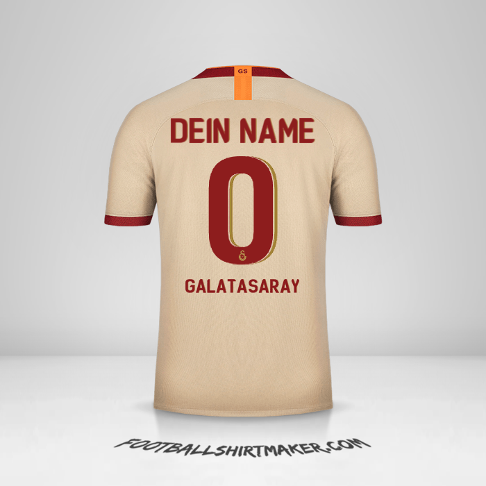 Trikot Galatasaray SK 2019/20 Cup II -  dein name - 0