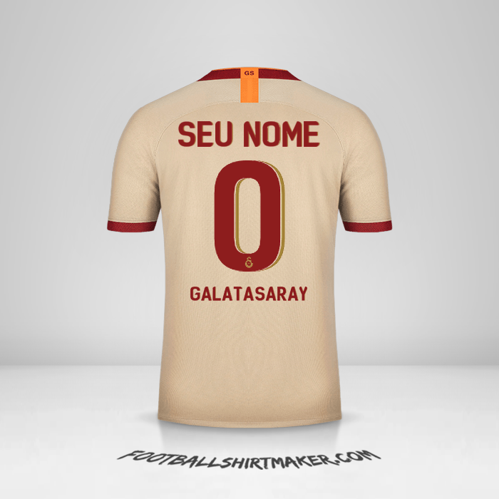 Camisa Galatasaray SK 2019/20 Cup II -  seu nome - 0