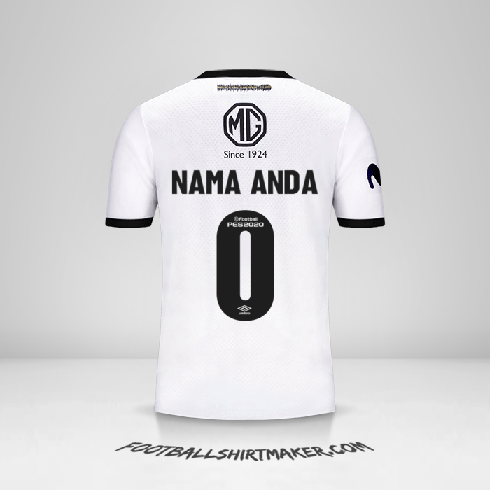 Jersey Colo Colo 2019/20 -  nama anda - 0