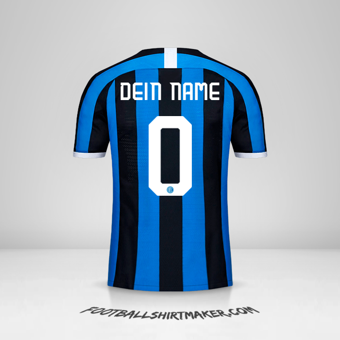 Trikot Inter 2019/20 Cup -  dein name - 0