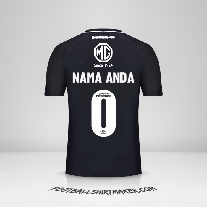 Jersey Colo Colo 2019/20 II -  nama anda - 0