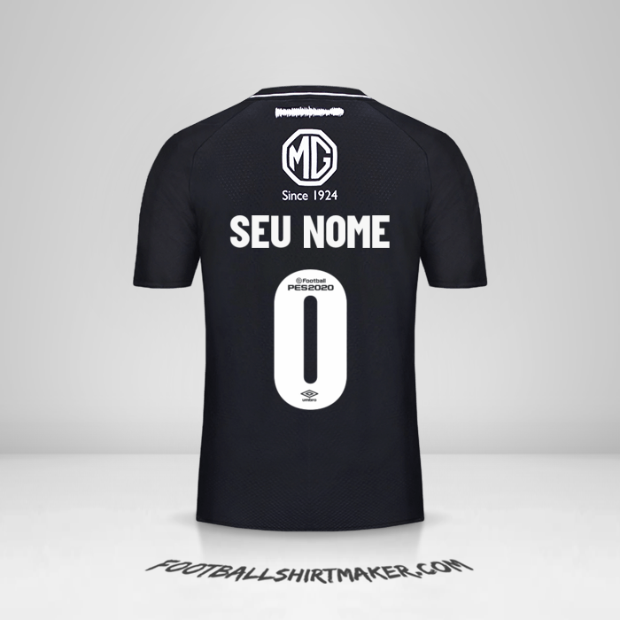 Camisa Colo Colo 2019/20 II -  seu nome - 0