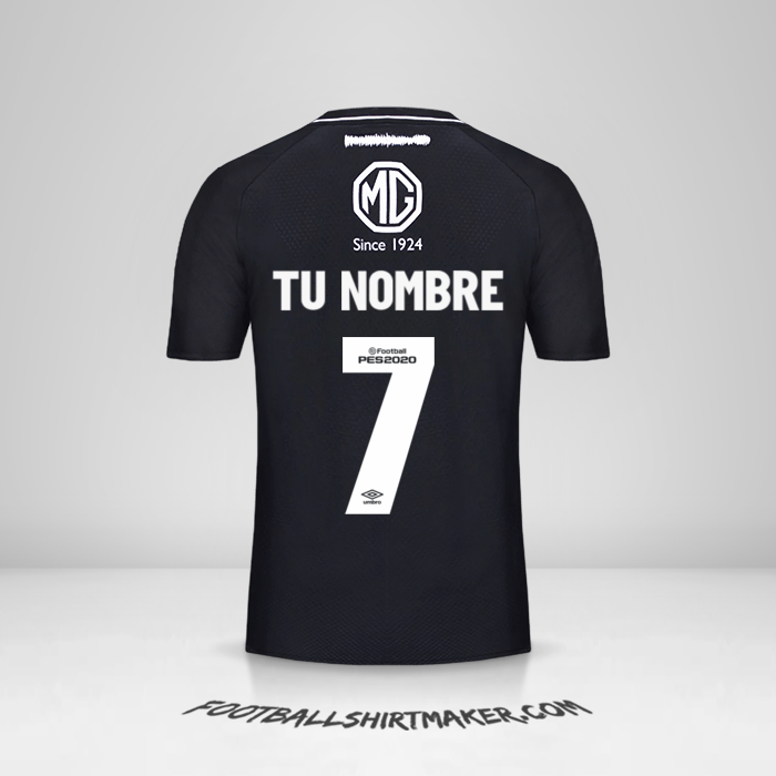 Camiseta Colo Colo 2019/20 II número 7 tu nombre