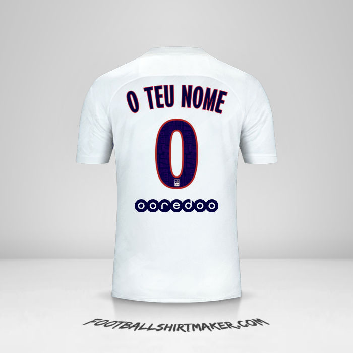 Camisola Paris Saint Germain 2019/20 III -  o teu nome - 0