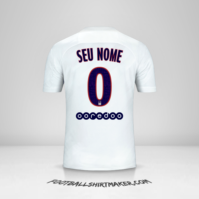 Camisa Paris Saint Germain 2019/20 III -  seu nome - 0