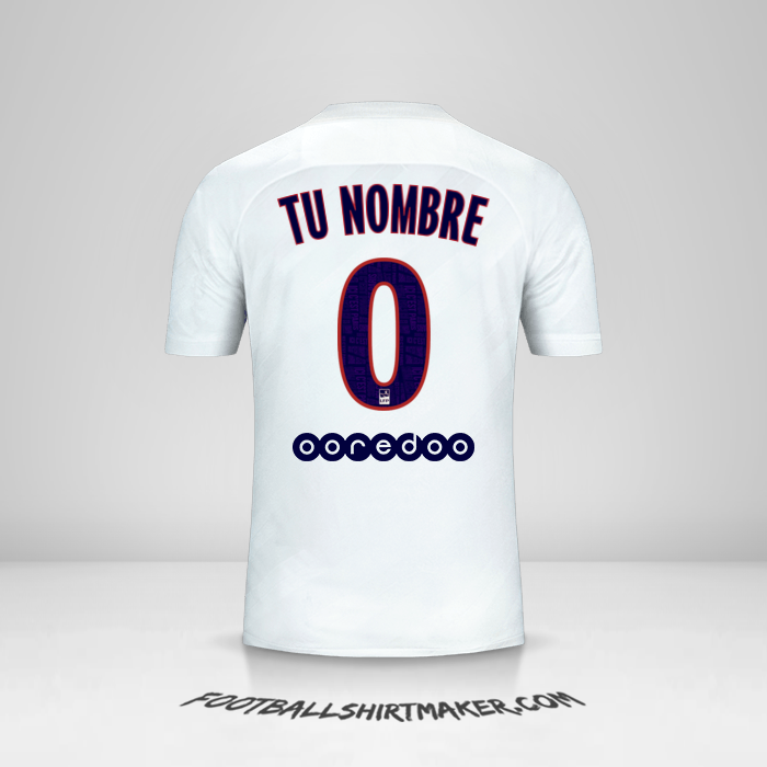 Camiseta Paris Saint Germain 2019/20 III -  tu nombre - 0