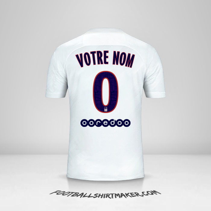 Maillot Paris Saint Germain 2019/20 III -  votre nom - 0