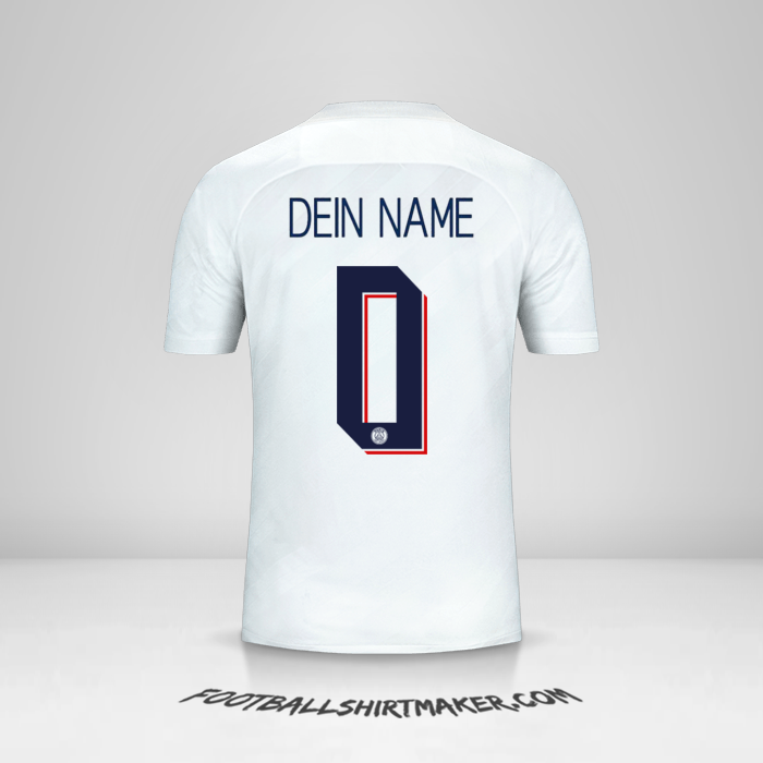 Trikot Paris Saint Germain 2019/20 Cup III -  dein name - 0