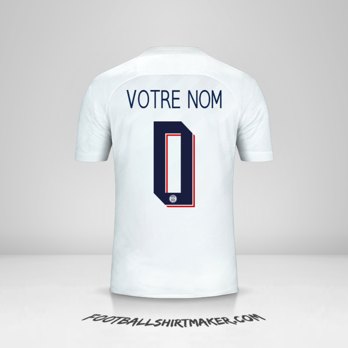 Maillot Paris Saint Germain 2019/20 Cup III -  votre nom - 0