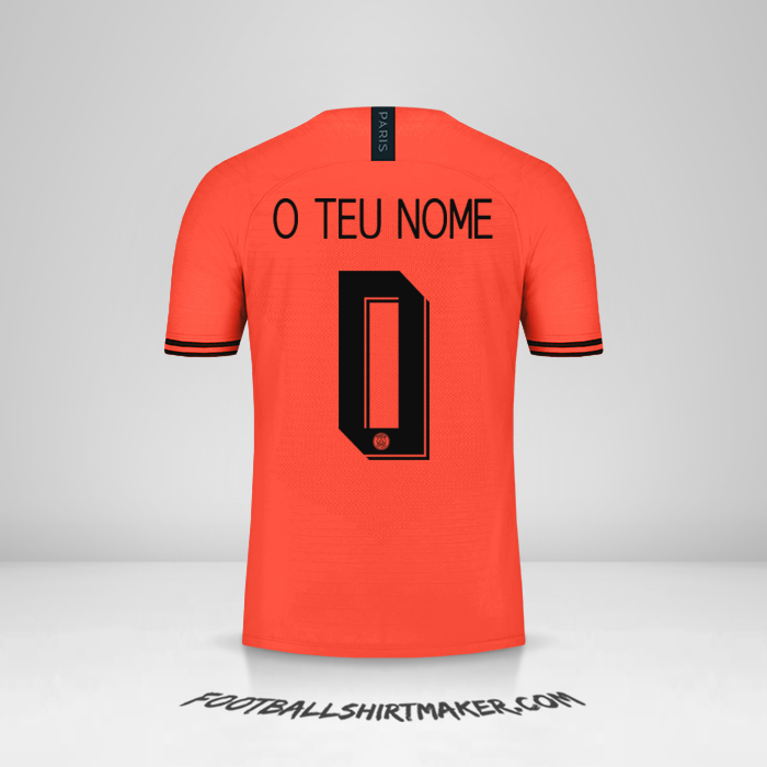 Camisola Paris Saint Germain 2019/20 Cup II -  o teu nome - 0