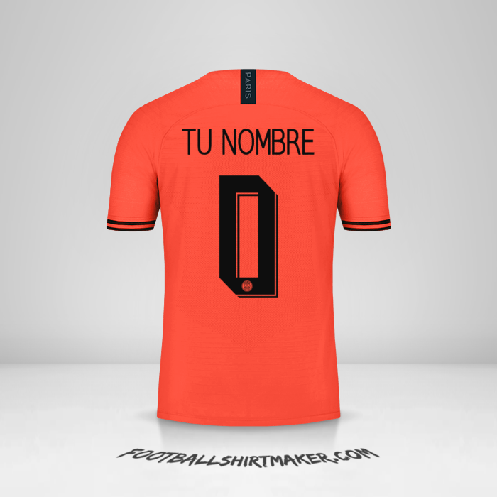 Jersey Paris Saint Germain 2019/20 Cup II -  tu nombre - 0