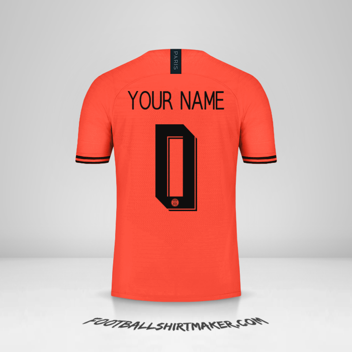 Shirt Paris Saint Germain 2019/20 Cup II -  your name - 0