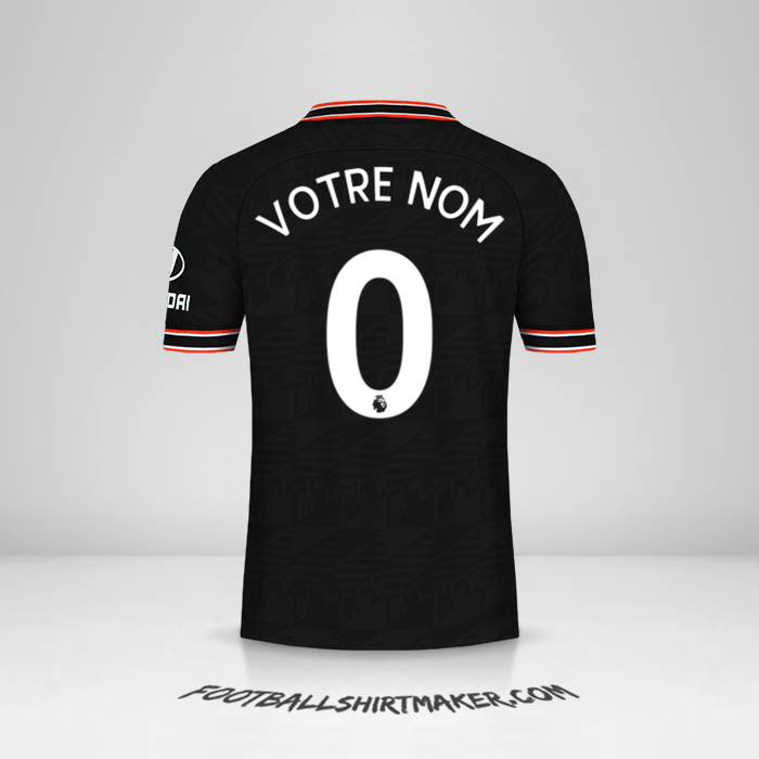 Maillot Chelsea 2019/20 III -  votre nom - 0