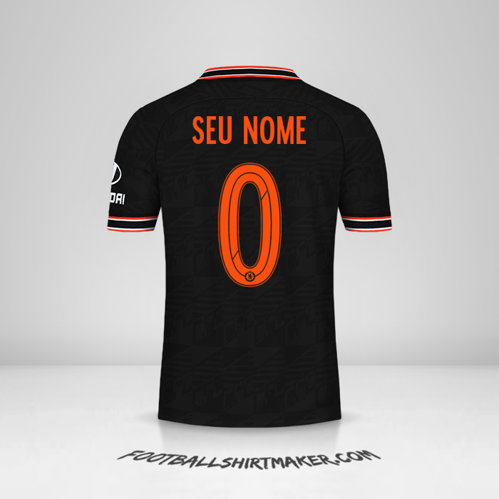 Camisa Chelsea 2019/20 Cup III -  seu nome - 0