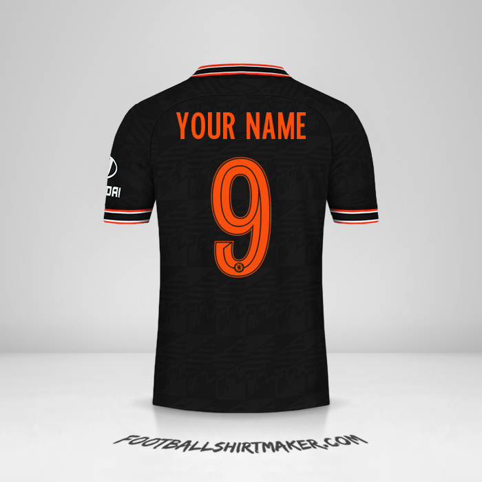 Chelsea 2019/20 Cup III shirt number 9 your name