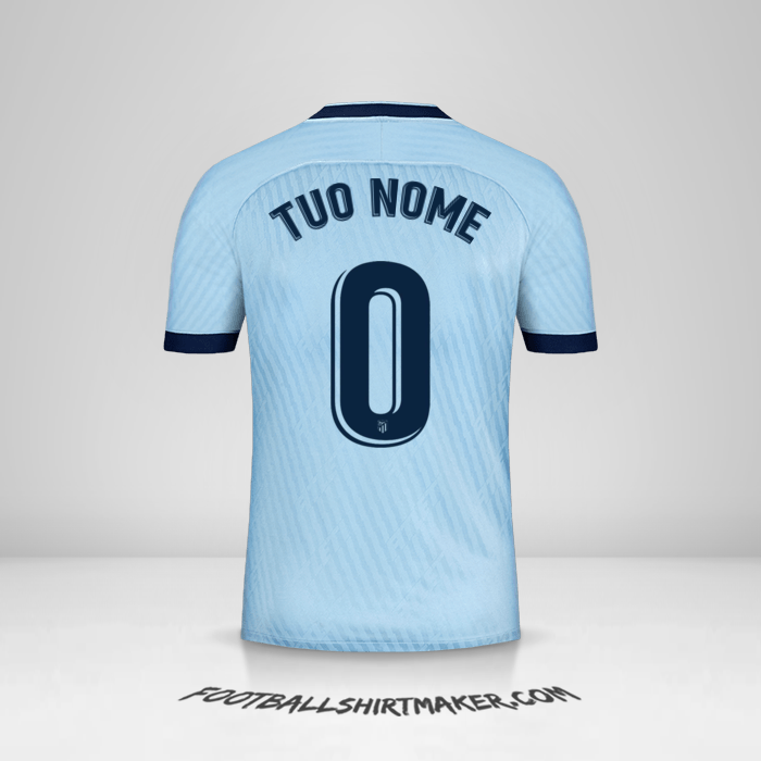 Maglia Atletico Madrid 2019/20 III -  tuo nome - 0