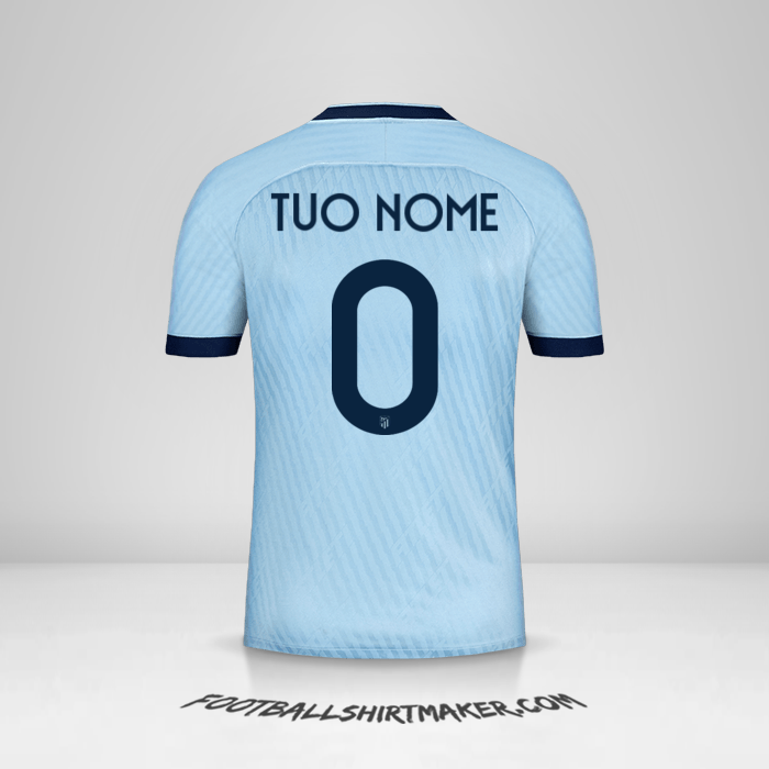 Maglia Atletico Madrid 2019/20 Cup III -  tuo nome - 0