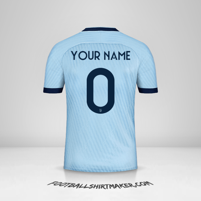 Shirt Atletico Madrid 2019/20 Cup III -  your name - 0