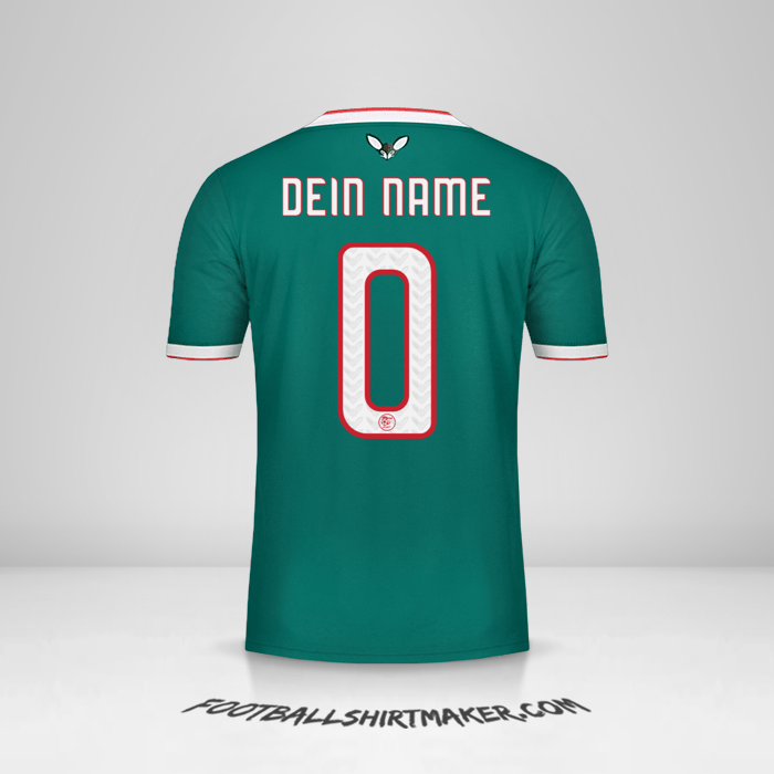 Trikot Algerien 2019 II -  dein name - 0