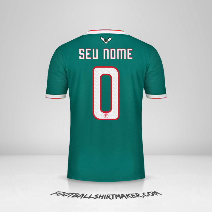 Camisa Argélia 2019 II -  seu nome - 0