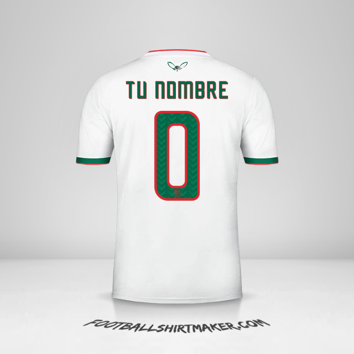 Jersey Argelia 2019 número 0 tu nombre