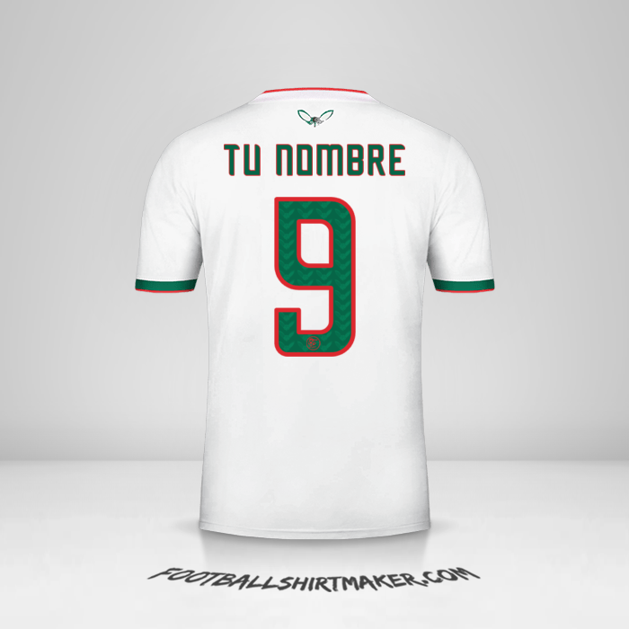 Camiseta Argelia 2019 número 9 tu nombre