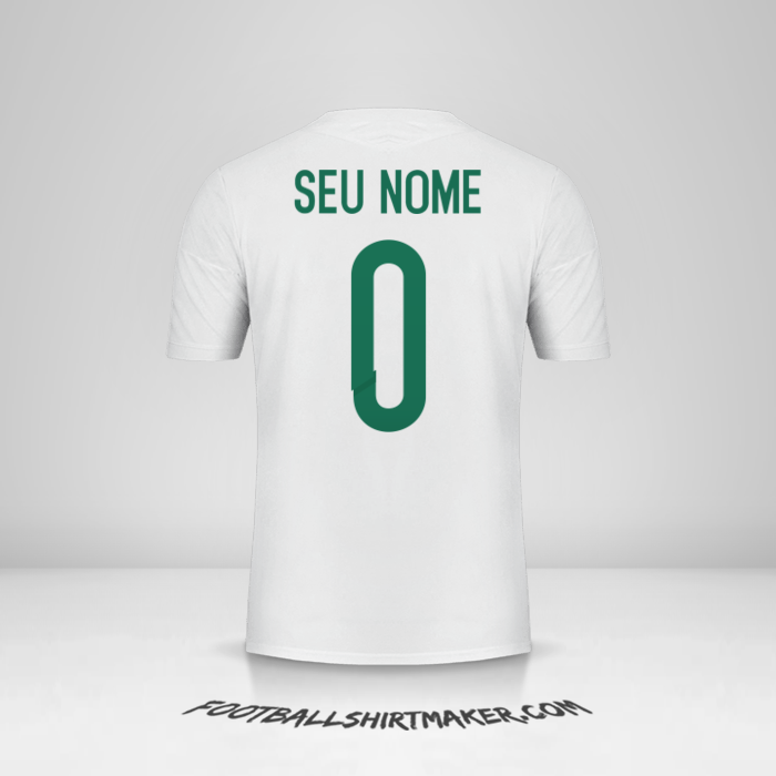 Camisa Argélia 2015 -  seu nome - 0